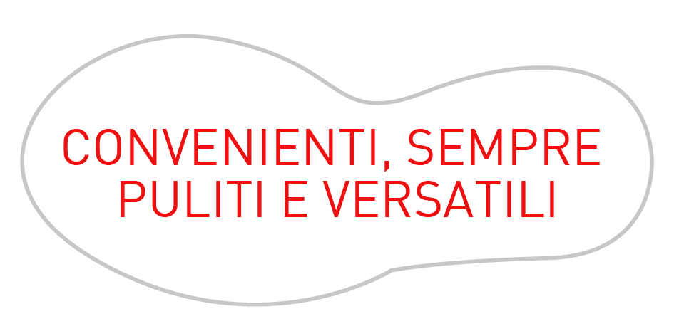 zerbini OrmaStop, connienti, sempre puliti e versatili